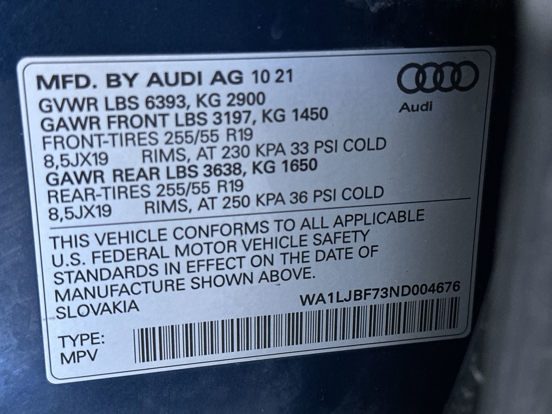 Used 2022 Audi Q7 2.0T Premium Plus w/ Premium Plus Package AWD/4WD image 13
