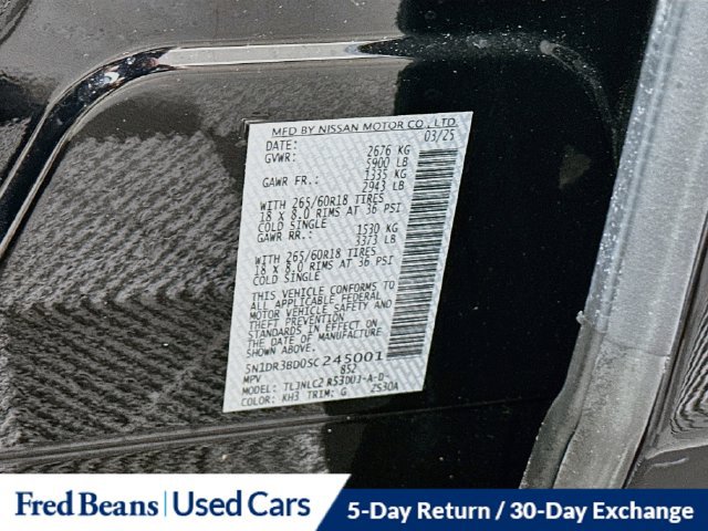Used 2025 Nissan Pathfinder Rock Creek AWD/4WD image 39
