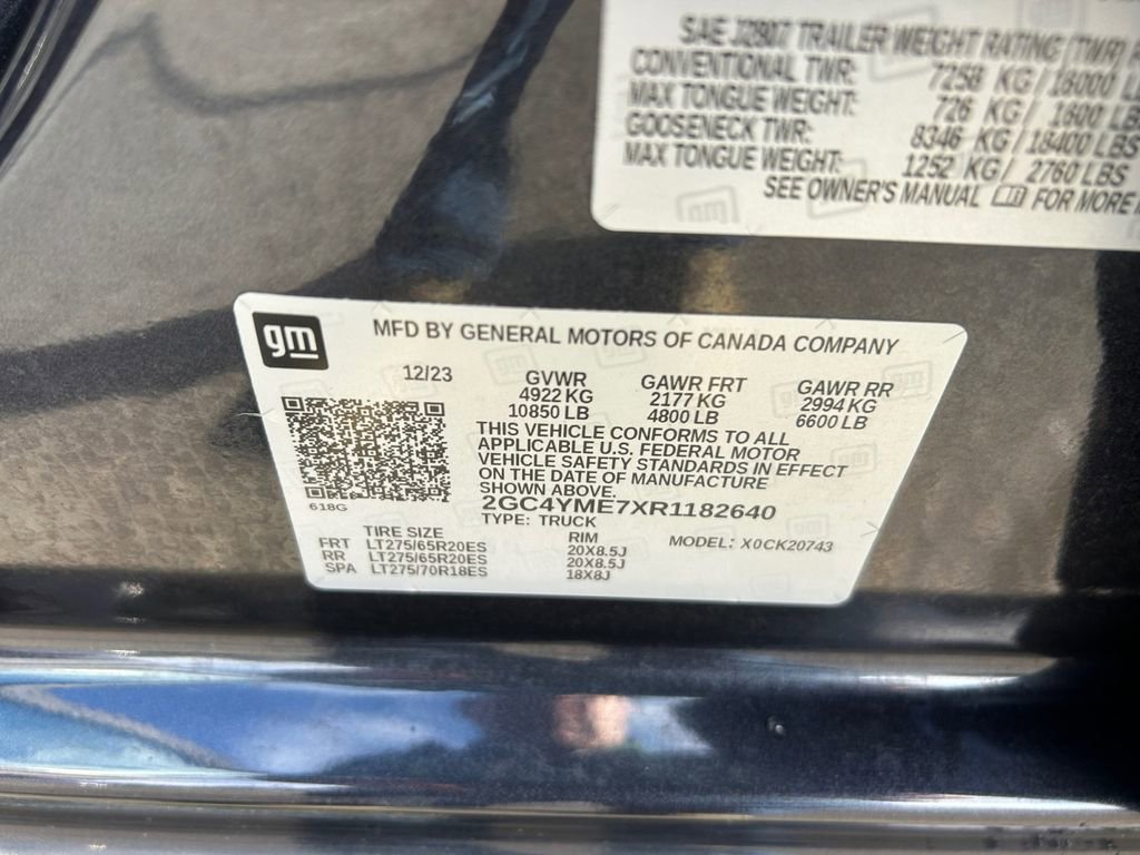 Used 2024 Chevrolet Silverado 2500 Custom w/ Custom Value Package image 34