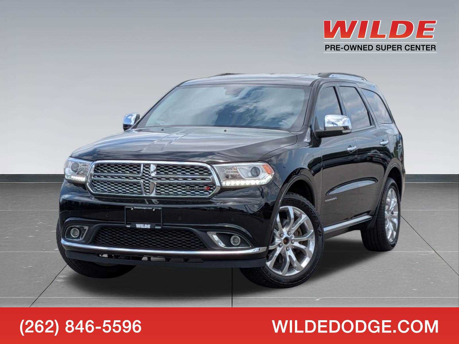 Certified 2018 Dodge Durango Citadel w/ Premium Entertainment Group AWD/4WD image 1