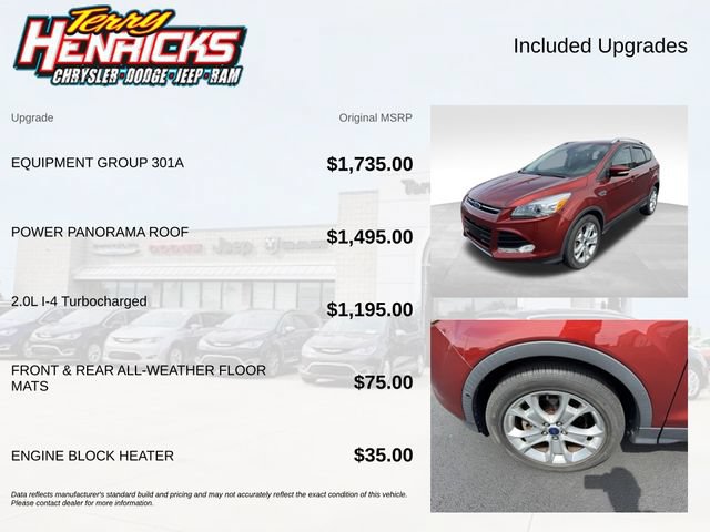Used 2015 Ford Escape Titanium w/ Equipment Group 301A FWD image 7