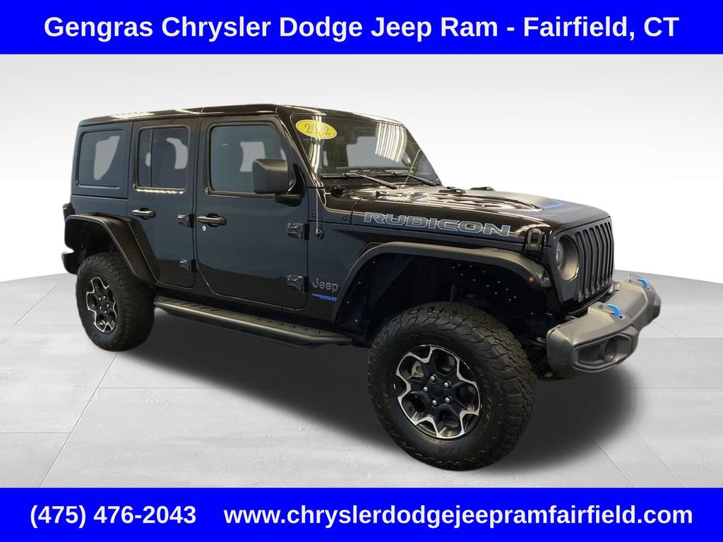 Certified 2022 Jeep Wrangler Unlimited Rubicon 4xe w/ Cold Weather Group AWD/4WD image 7