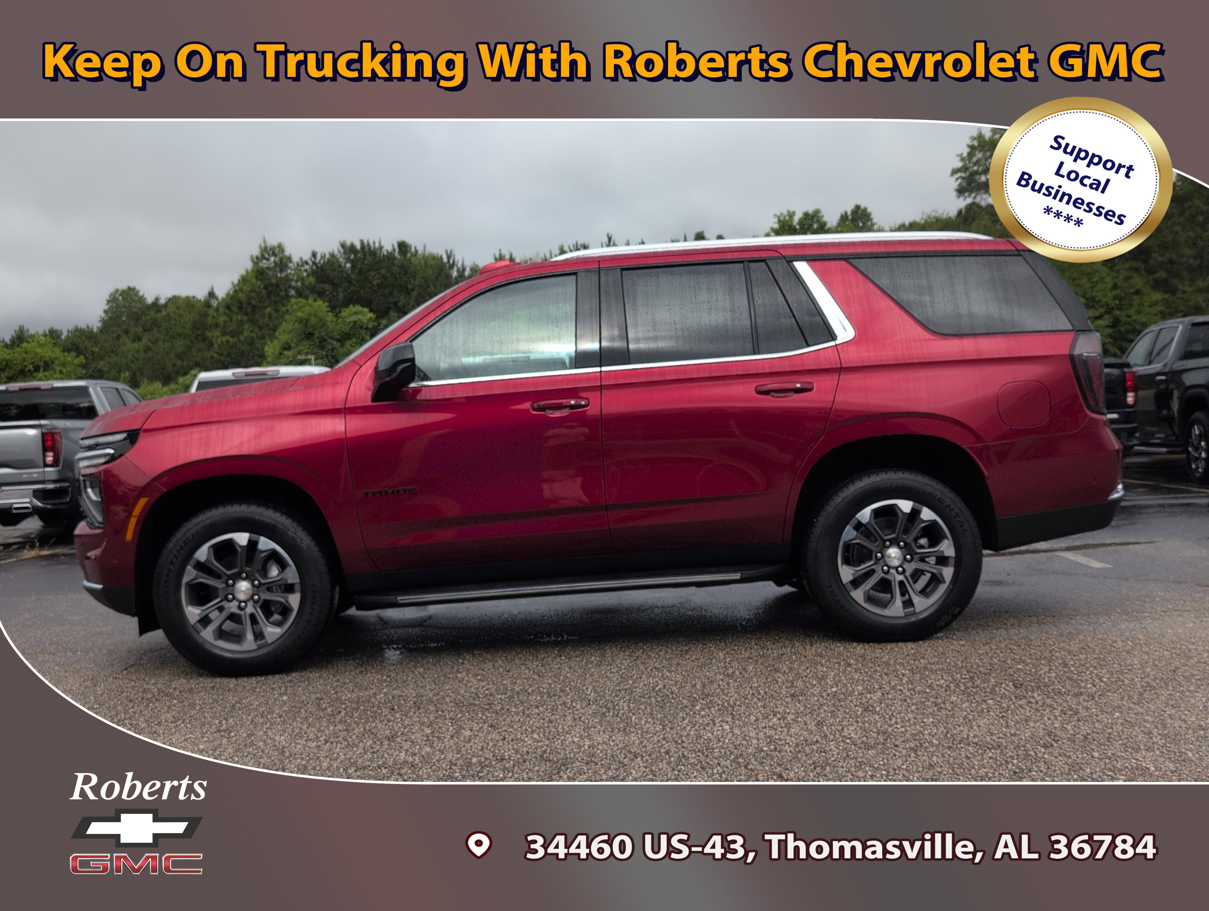 New 2025 Chevrolet Tahoe LS w/ LPO, Dark Essentials Package image 2