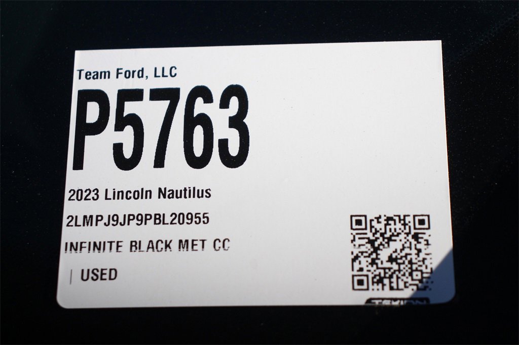 Certified 2023 Lincoln Nautilus Black Label w/ Class II Trailer Tow Package image 25