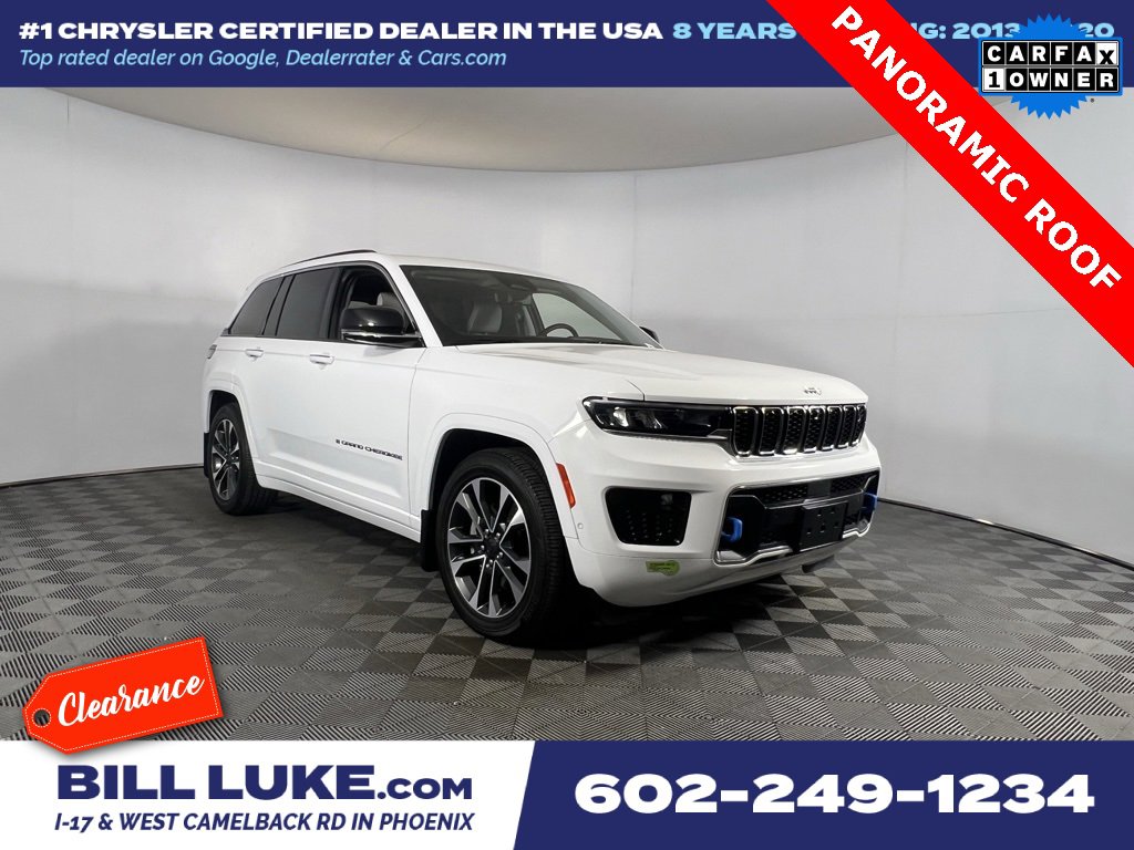 Used 2022 Jeep Grand Cherokee Overland w/ Advanced Protech Group III