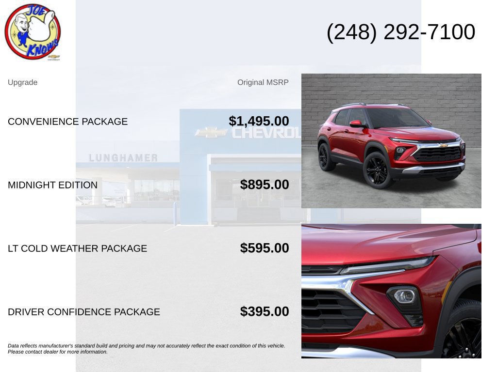 New 2026 Chevrolet TrailBlazer LT w/ Convenience Package AWD/4WD image 5