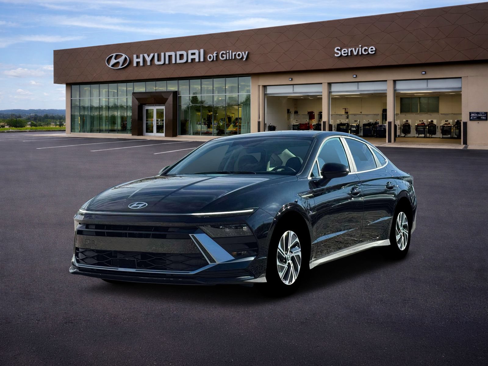 New 2026 Hyundai Sonata Blue