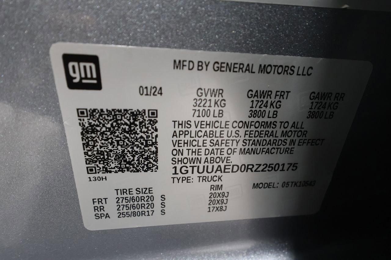 Certified 2024 GMC Sierra 1500 Pro w/ Graphite Edition image 31