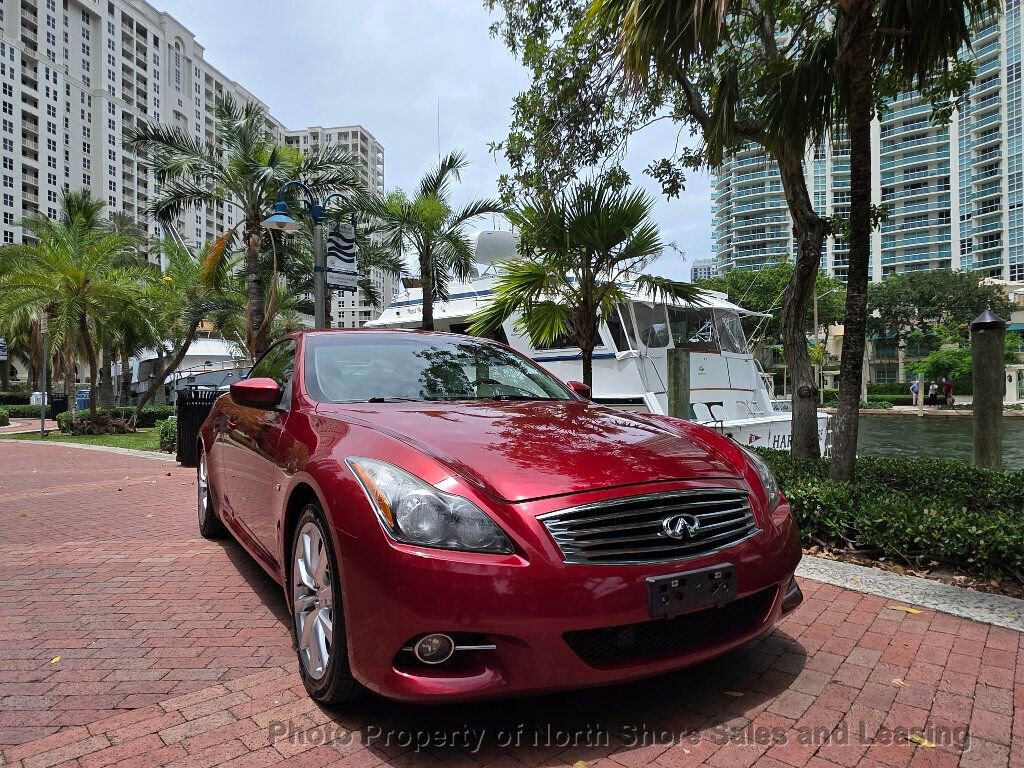 Used 2014 INFINITI Q60 Convertible w/ Premium Package RWD image 4