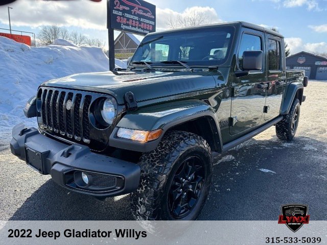 Used 2022 Jeep Gladiator Willys AWD/4WD image 1