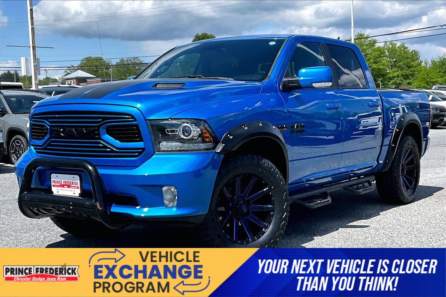 Used 2018 RAM 1500 Sport w/ Hydro Blue Sport Package image 3