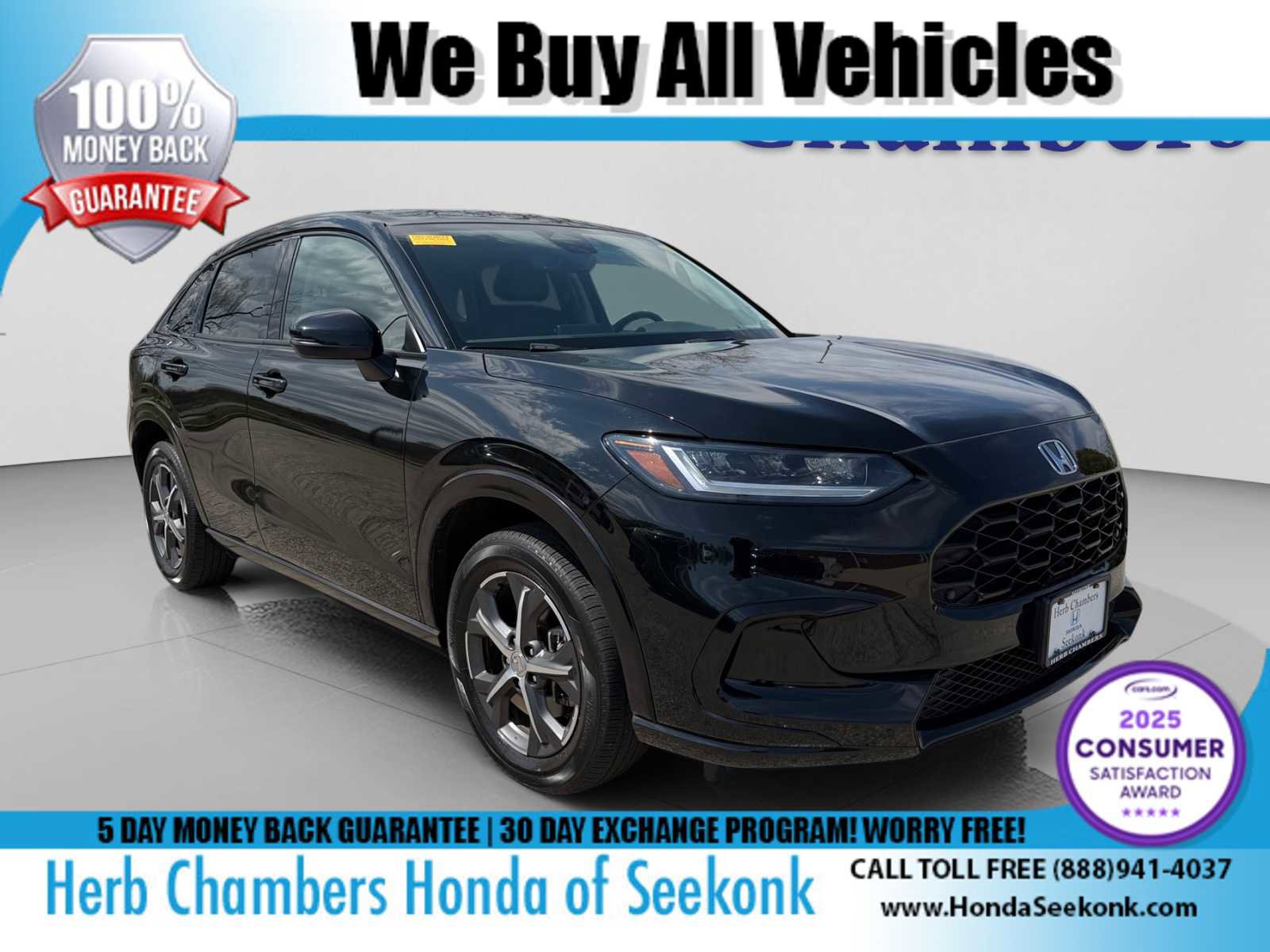 Used 2024 Honda HR-V EX-L image 1