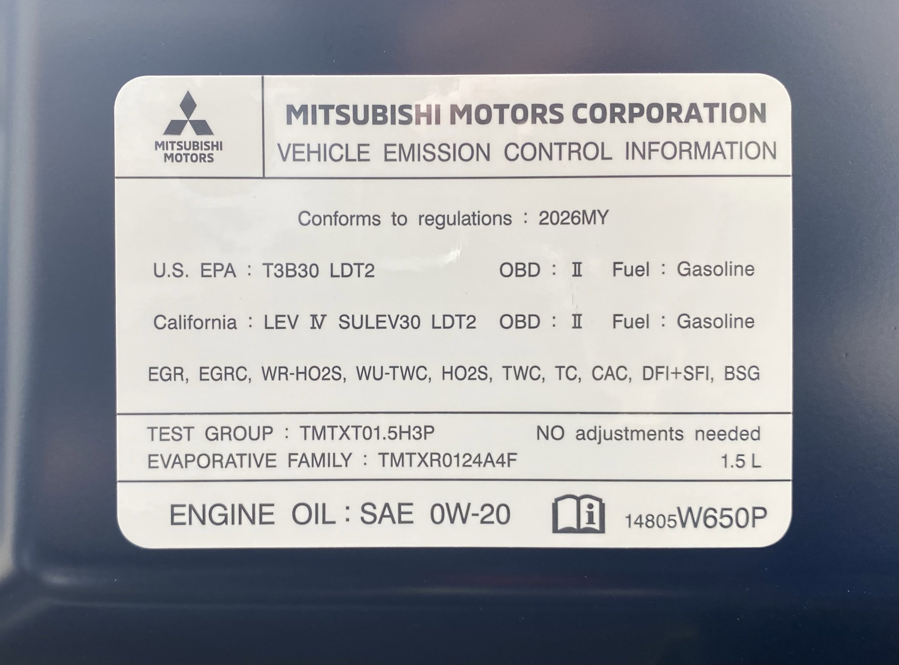 New 2026 Mitsubishi Outlander SE image 37