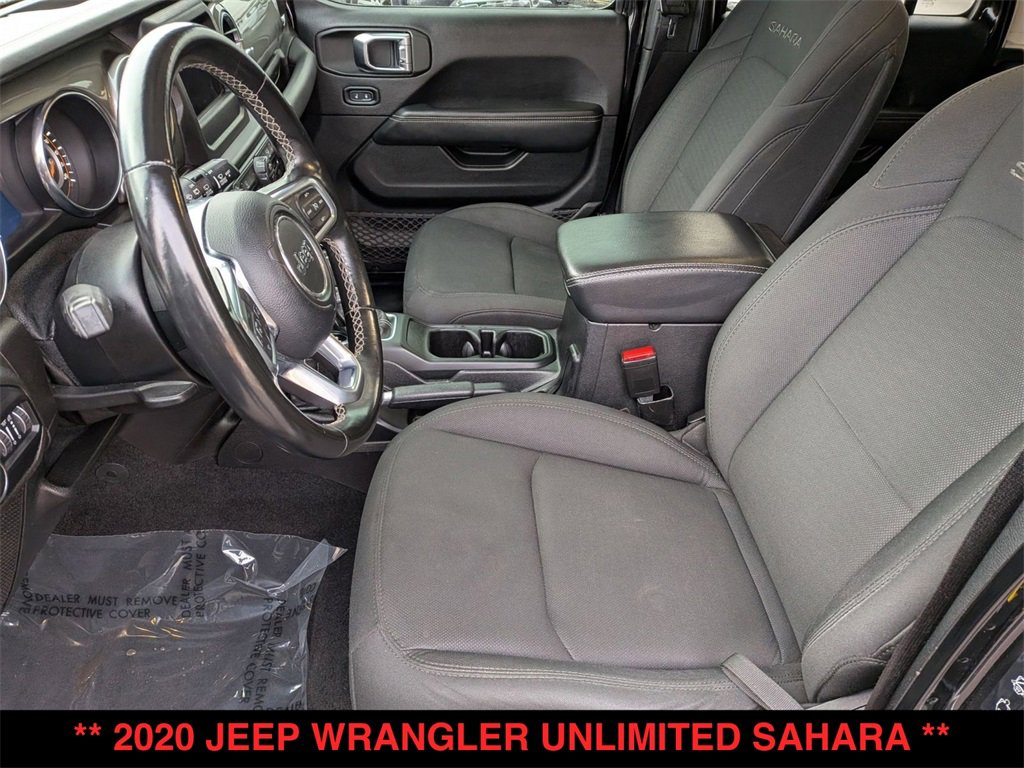 Used 2020 Jeep Wrangler Unlimited Sahara image 2