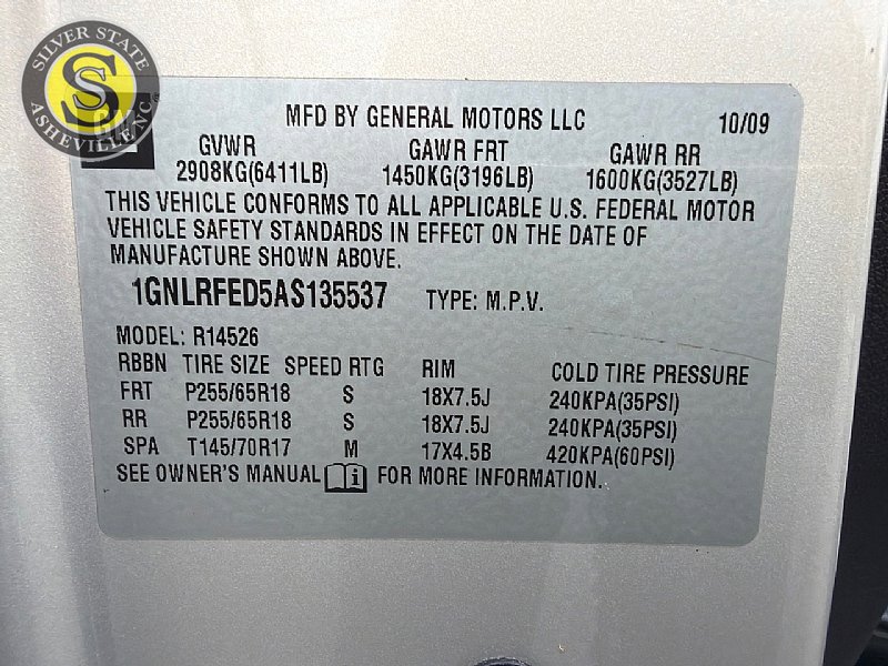 Used 2010 Chevrolet Traverse LT w/ Personal Connectivity Package FWD image 31