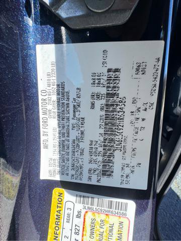 Used 2017 Lincoln MKZ Select w/ Select Plus Package image 13