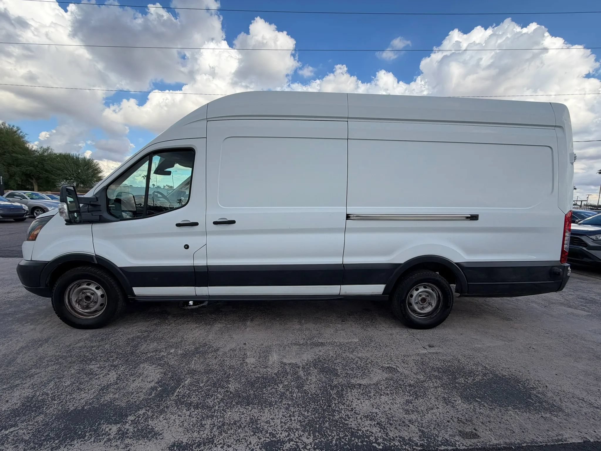 Used 2017 Ford Transit 350 148 High Roof Extended w/ Interior Upgrade Package RWD image 2
