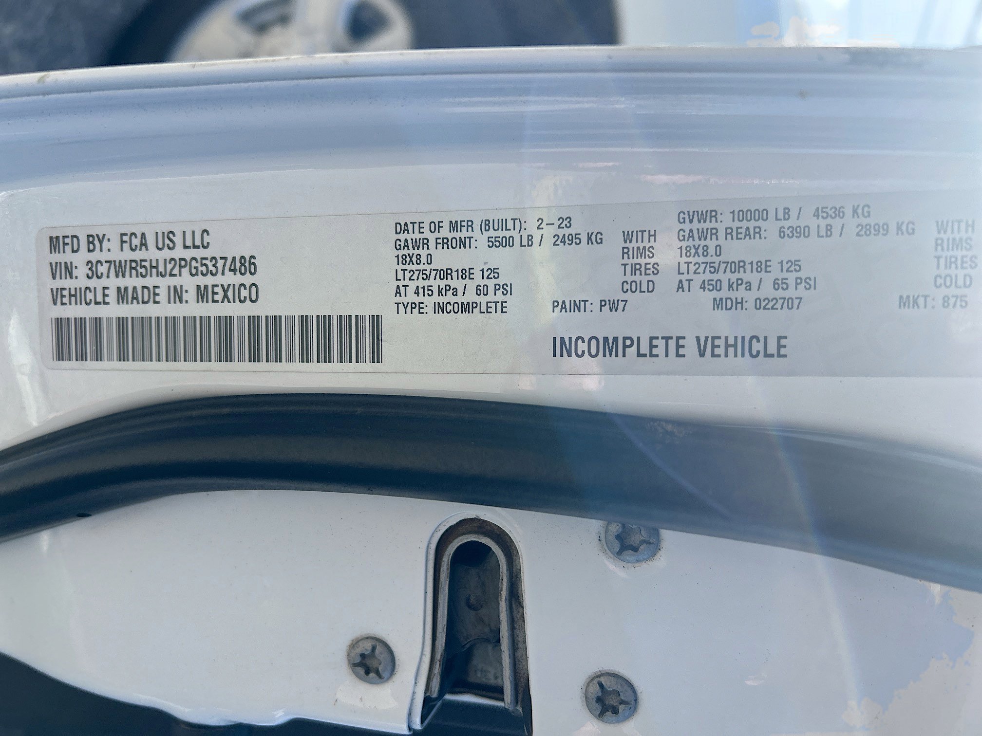 Used 2023 RAM 2500 Tradesman AWD/4WD image 30