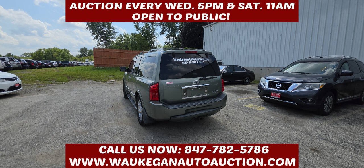 Used 2004 INFINITI QX56 4WD w/ Smart Vision Pkg image 4
