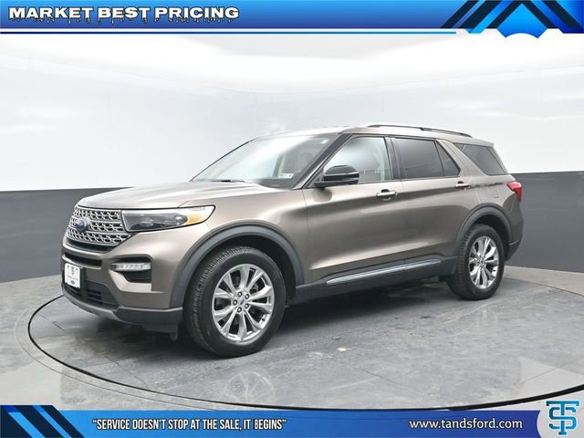 Certified 2021 Ford Explorer Limited AWD/4WD image 1