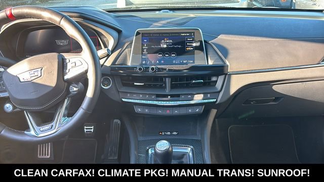 Used 2025 Cadillac CT4 V Blackwing w/ Climate Package RWD image 8