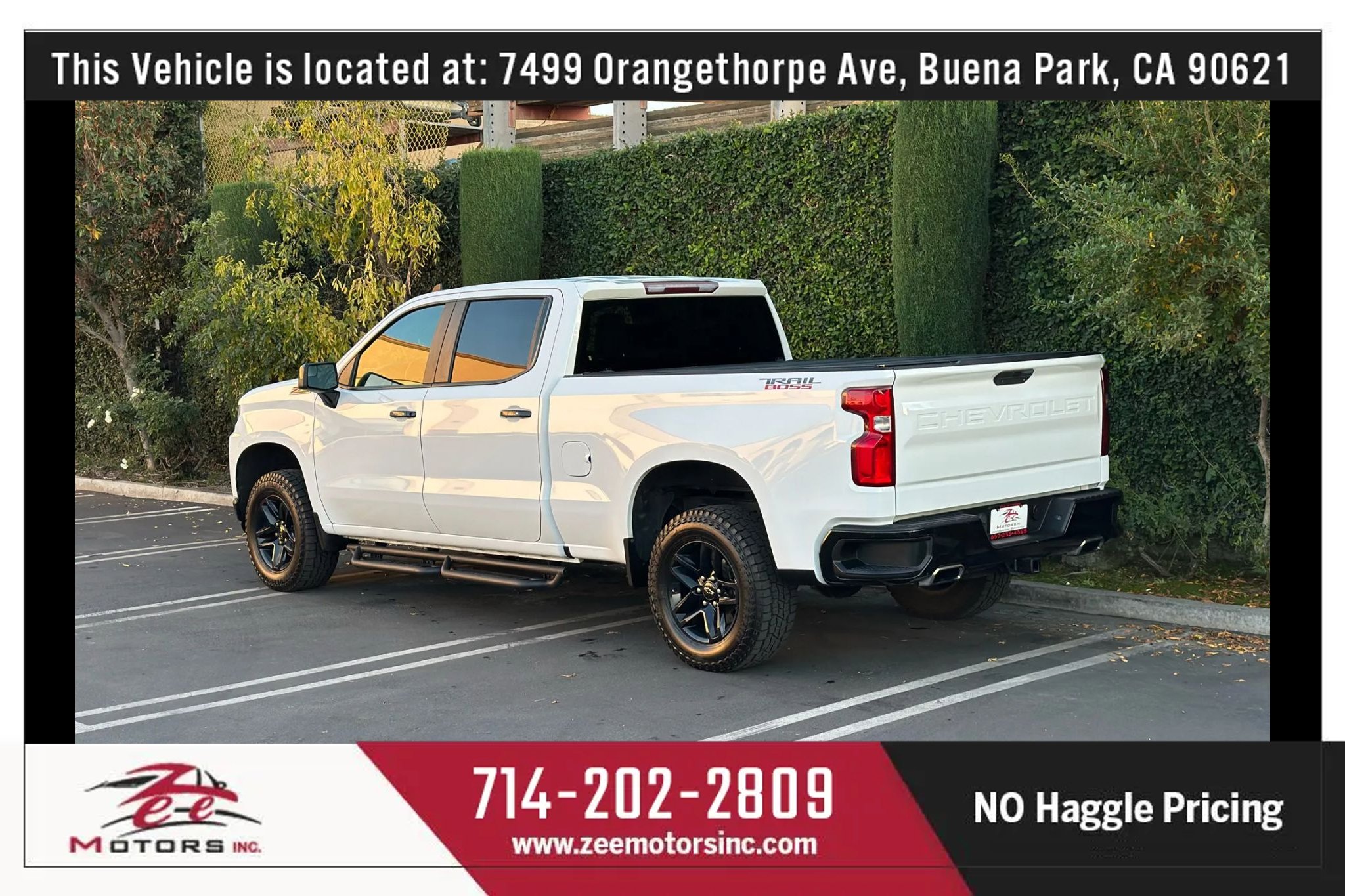 Used 2019 Chevrolet Silverado 1500 LT Trail Boss w/ Convenience Package AWD/4WD image 9