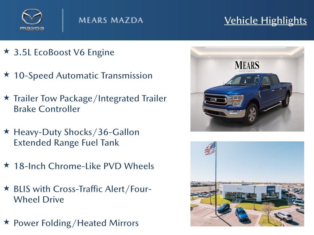 Used 2022 Ford F150 XLT w/ XTR Package AWD/4WD image 2