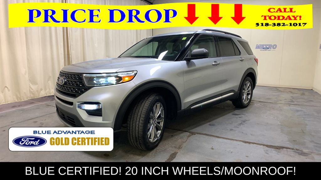 Certified 2022 Ford Explorer XLT w/ Equipment Group 202A AWD/4WD image 46