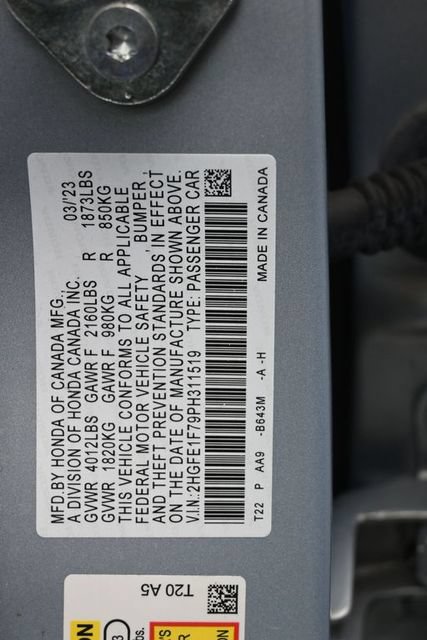 Certified 2023 Honda Civic EX image 16