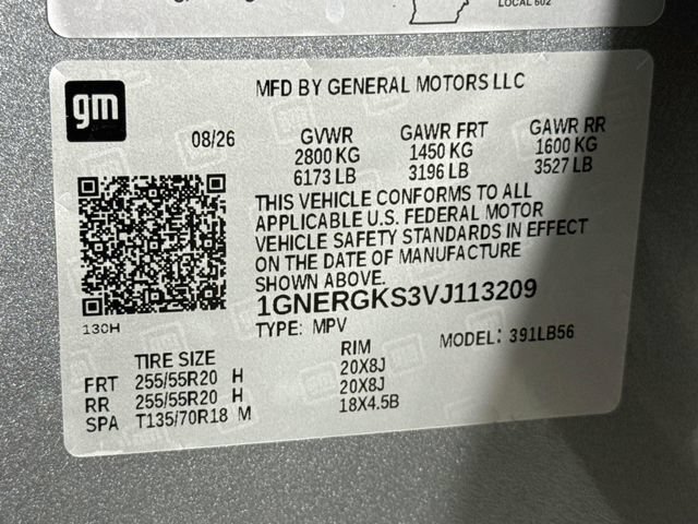 New 2027 Chevrolet Traverse LT w/ Sun and Wheel Package FWD image 35