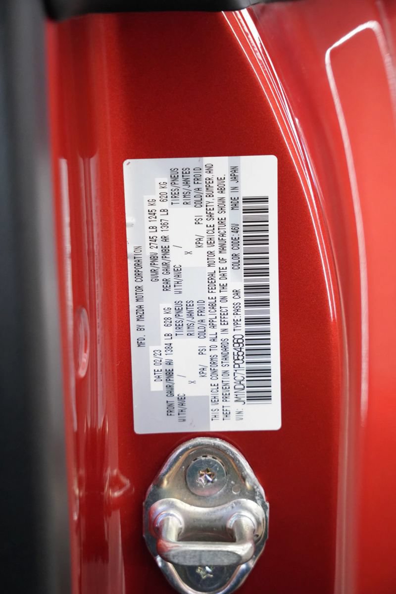 Used 2023 MAZDA MX-5 Miata Club w/ Brembo/BBS Recaro Package RWD image 35