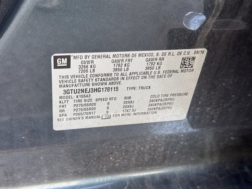 Used 2017 GMC Sierra 1500 SLT AWD/4WD image 12