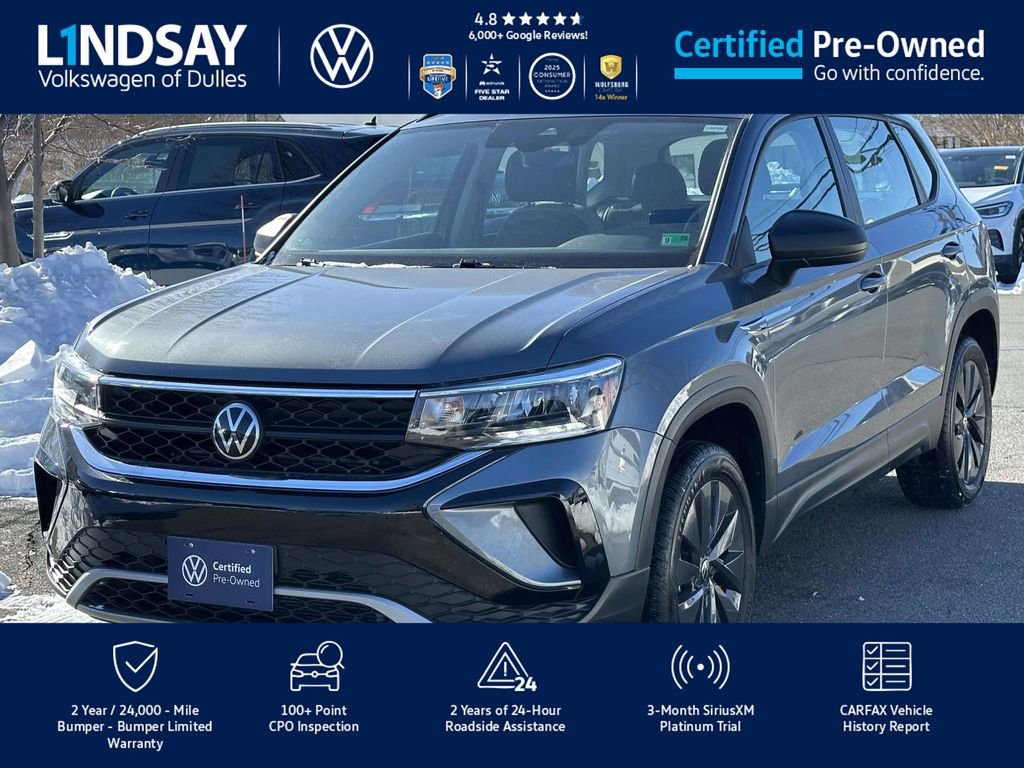 Certified 2023 Volkswagen Taos S w/ IQ Drive S Package image 4