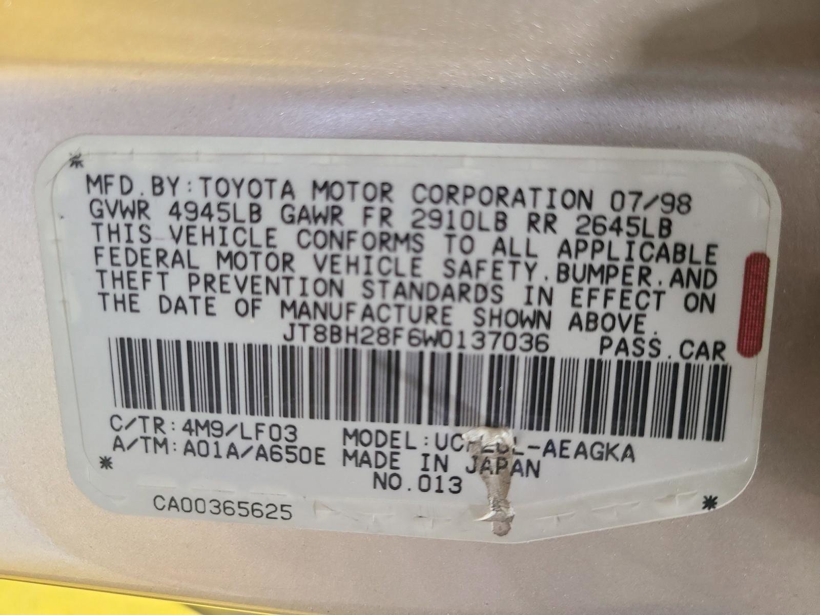 Used 1998 Lexus LS 400 RWD image 25