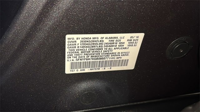 Used 2016 Honda Pilot EX-L image 35