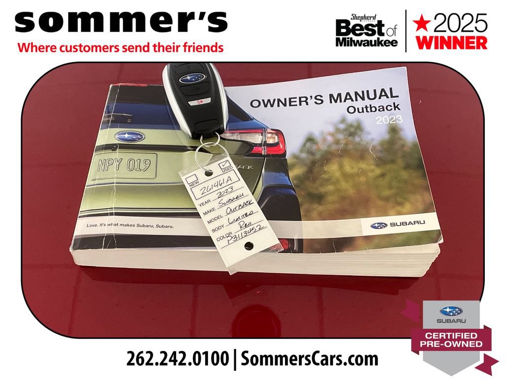 Certified 2023 Subaru Outback Limited w/ Popular Package #2 AWD/4WD image 27