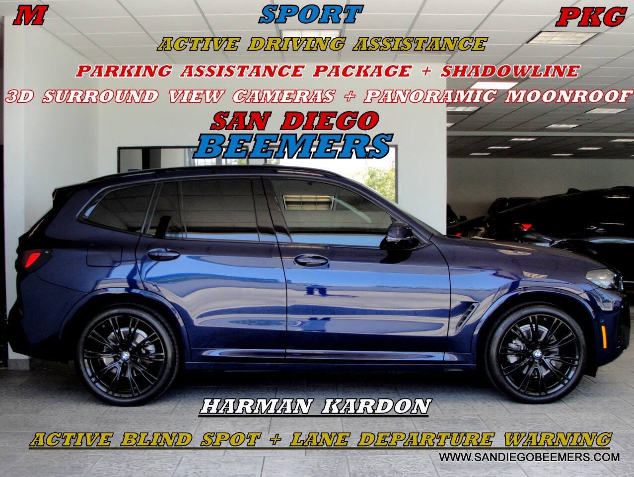 Used 2023 BMW X3 xDrive30i w/ M Sport Package AWD/4WD image 6