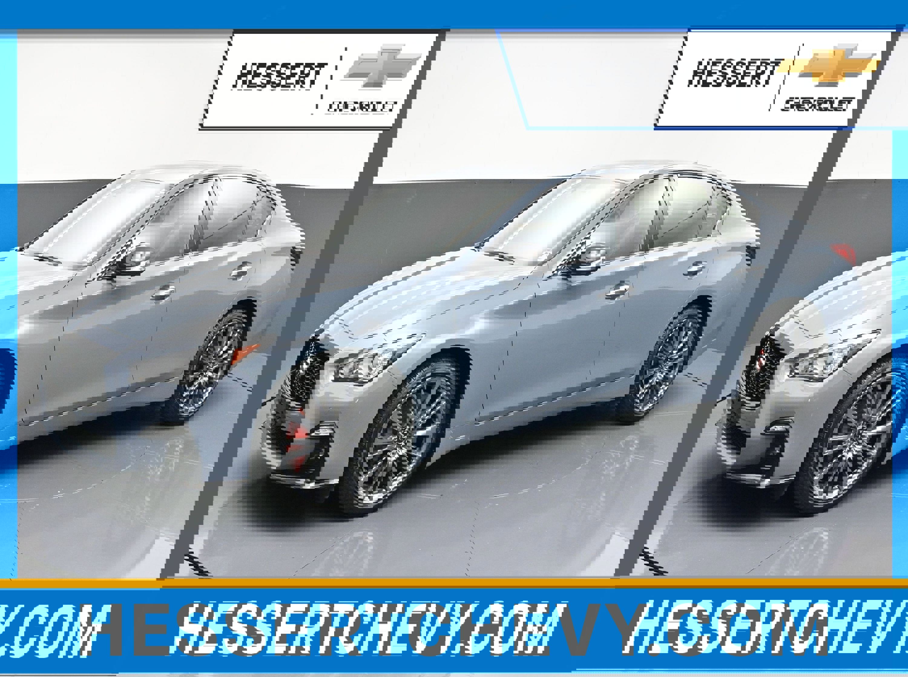 Used 2022 INFINITI Q50 Red Sport 400 image 1