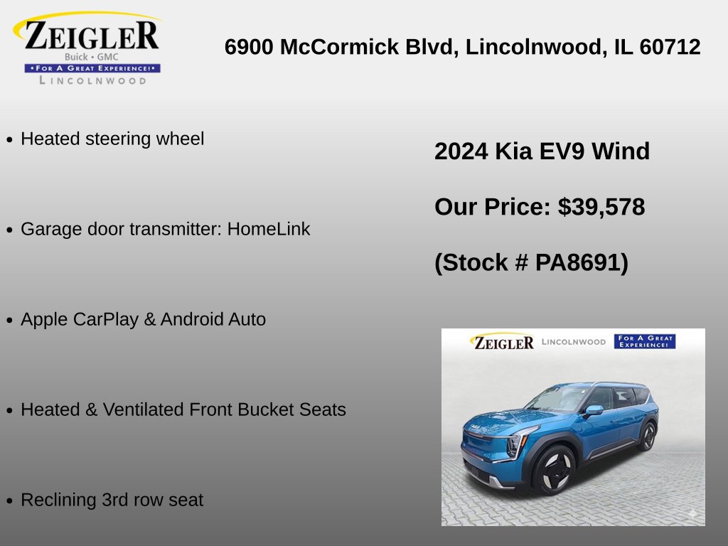 Used 2024 Kia EV9 Wind AWD/4WD image 12
