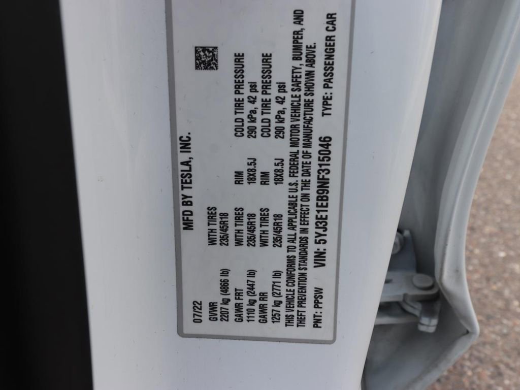 Used 2022 Tesla Model 3 Long Range AWD/4WD image 23