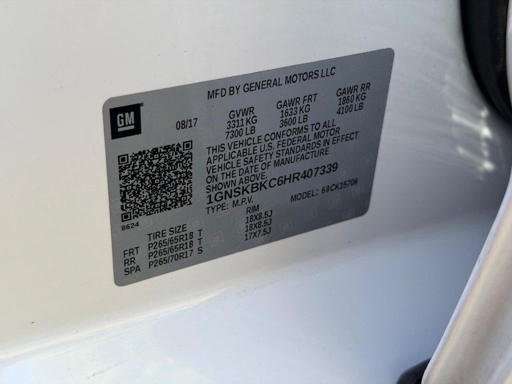 Used 2017 Chevrolet Tahoe LT AWD/4WD image 24
