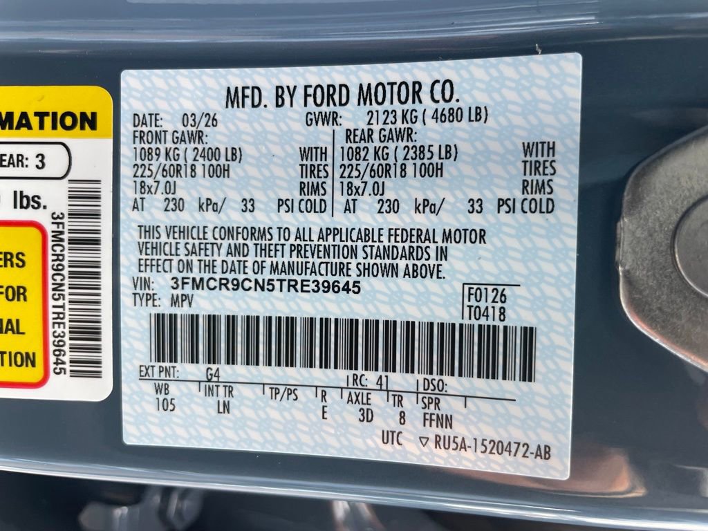 New 2026 Ford Bronco Sport Outer Banks AWD/4WD image 45