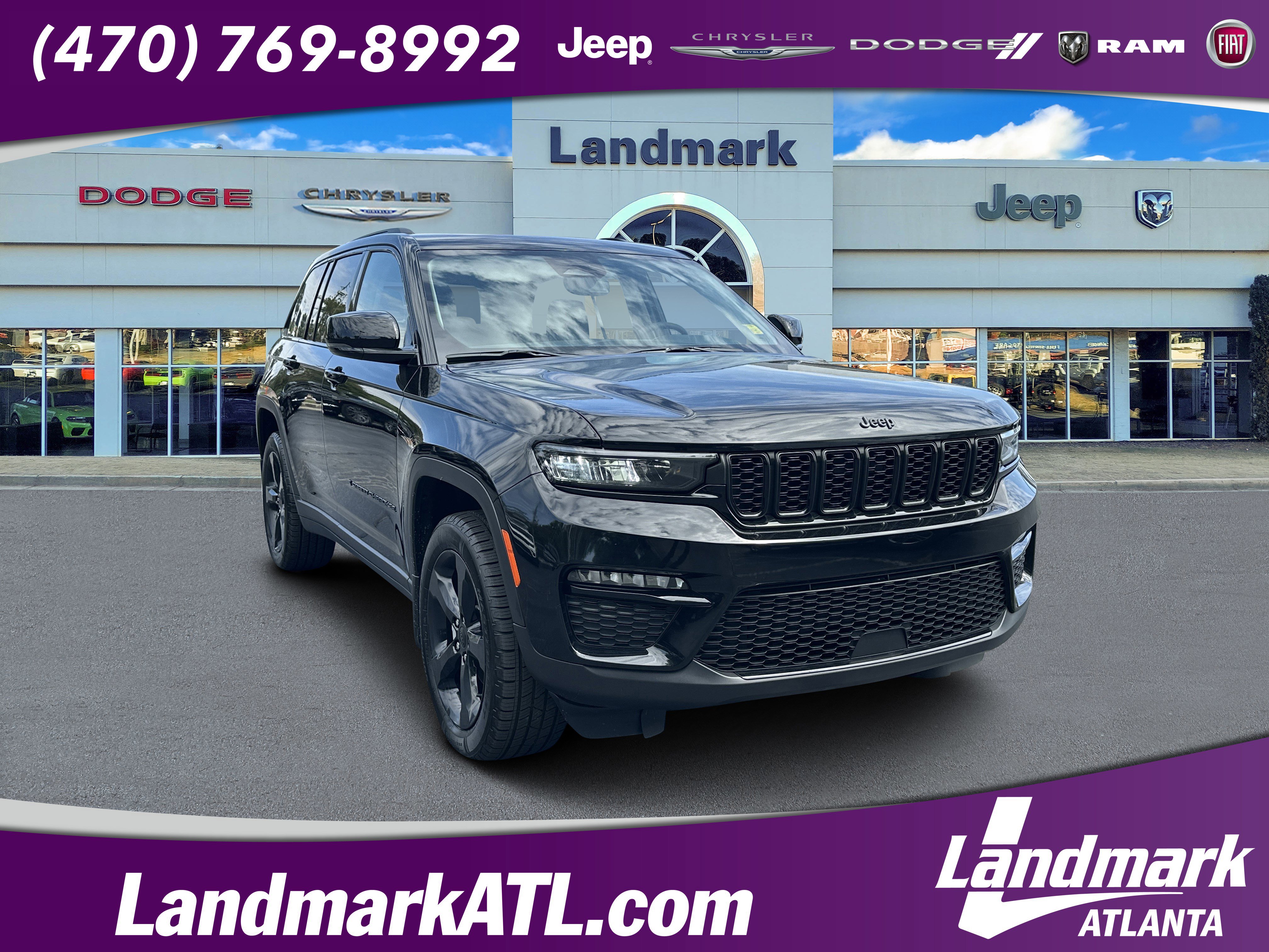 Used 2023 Jeep Grand Cherokee Limited w/ Black Appearance Package
