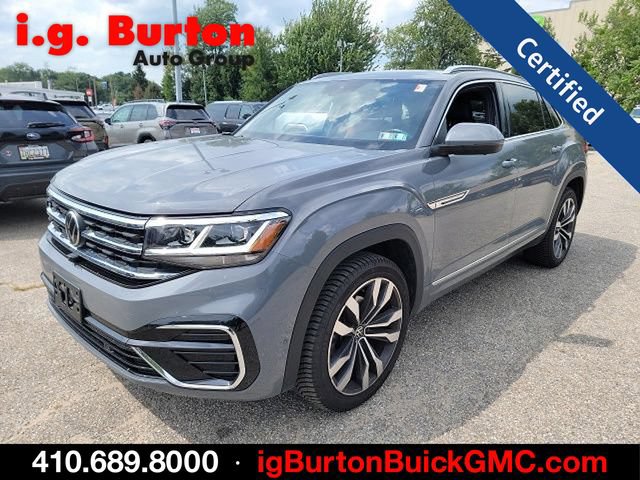 Used 2022 Volkswagen Atlas Cross Sport SEL Premium R-Line AWD/4WD image 3