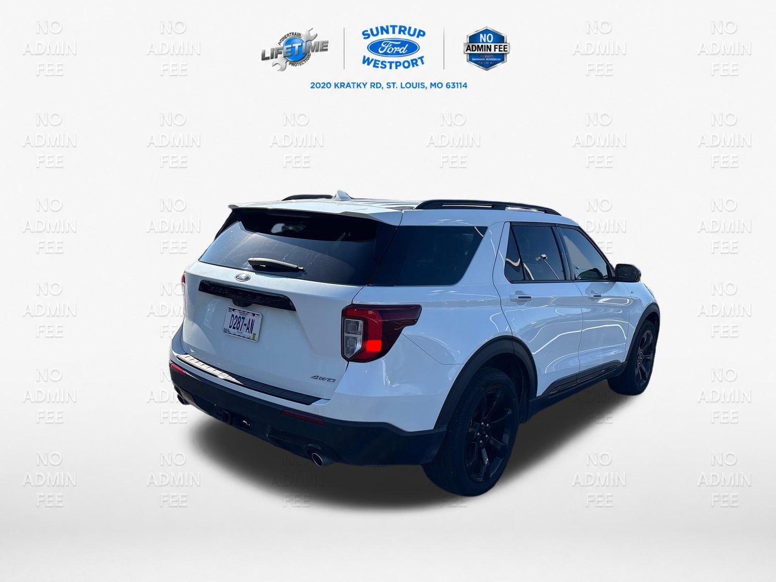 Used 2024 Ford Explorer ST-Line w/ Class IV Trailer Tow Package AWD/4WD image 3
