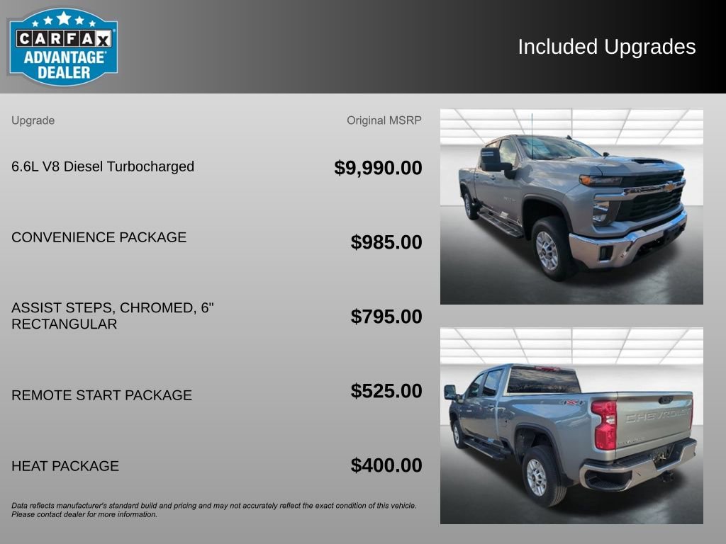 Certified 2025 Chevrolet Silverado 2500 LT w/ Convenience Package AWD/4WD image 3