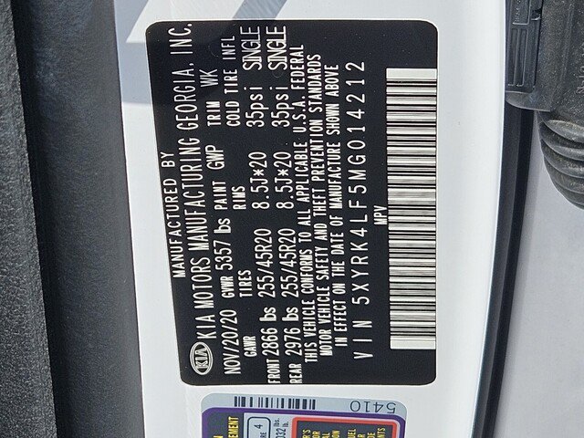 Used 2021 Kia Sorento SX FWD image 28