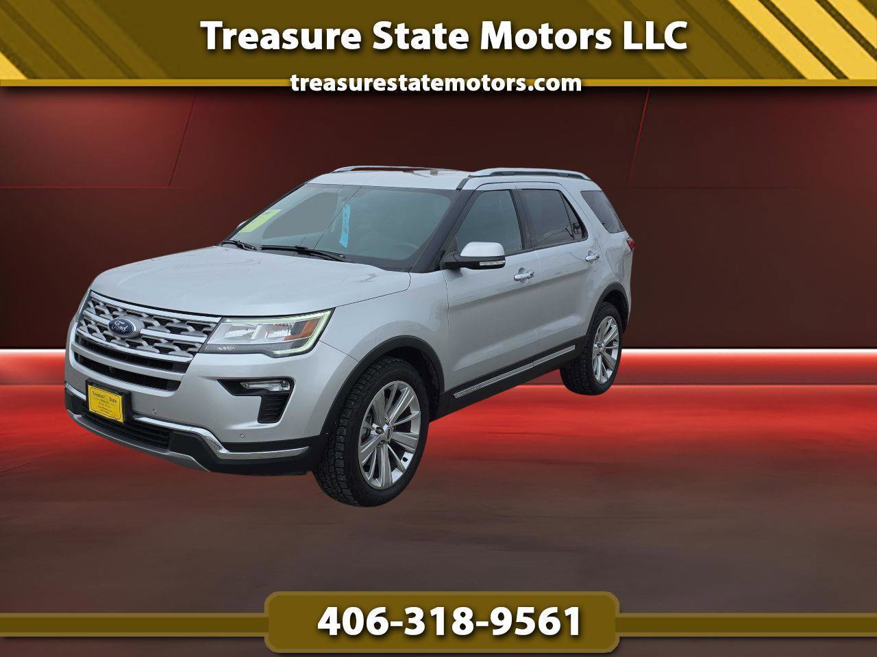 Used 2019 Ford Explorer Limited w/ Class III Trailer Tow Package AWD/4WD image 1
