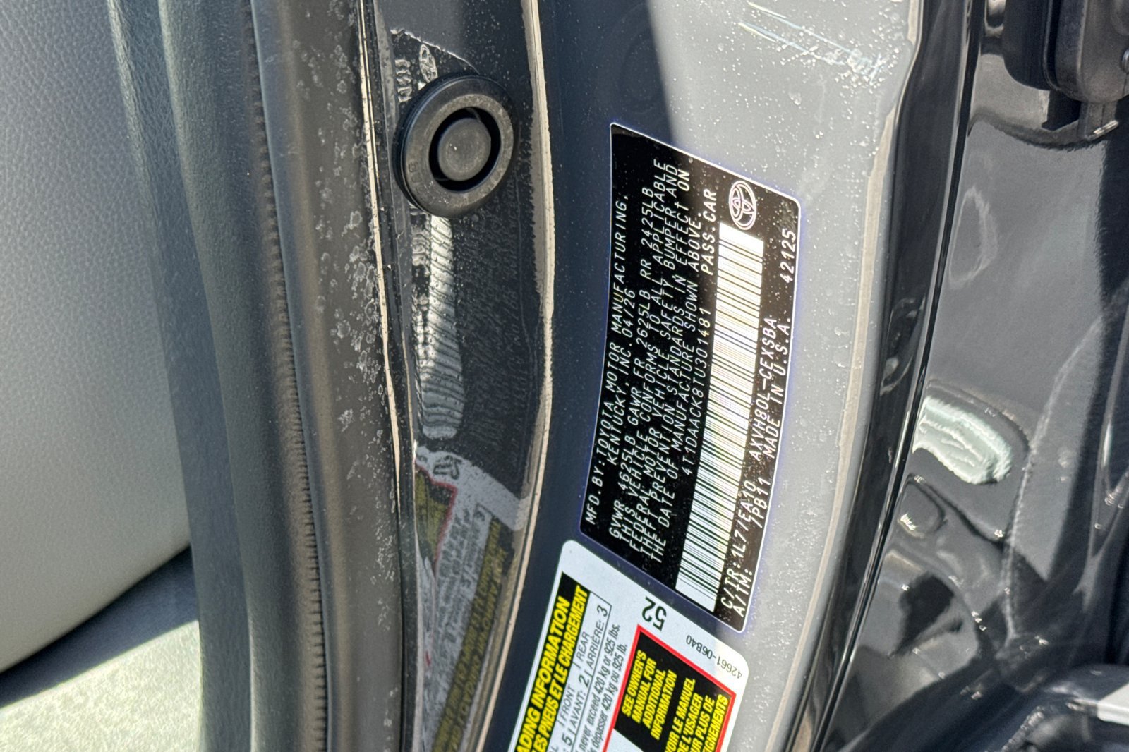 Used 2026 Toyota Camry SE w/ Convenience Package FWD image 36