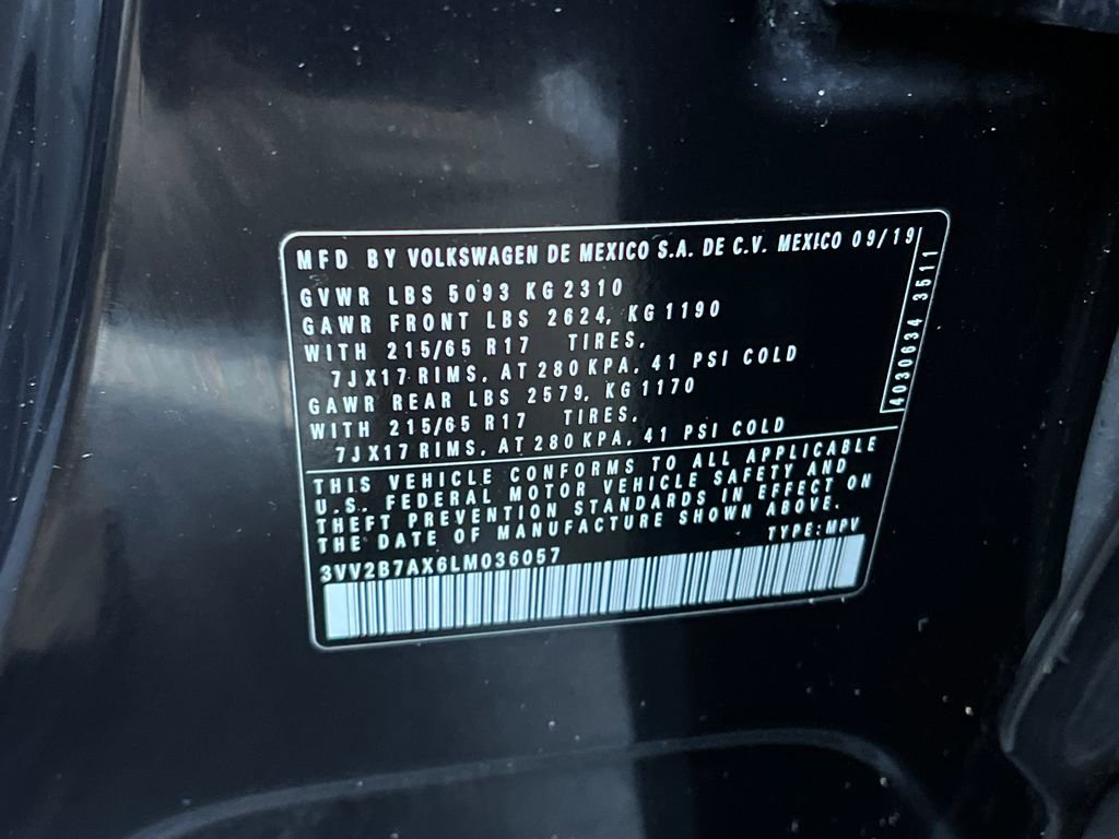 Used 2020 Volkswagen Tiguan S image 27